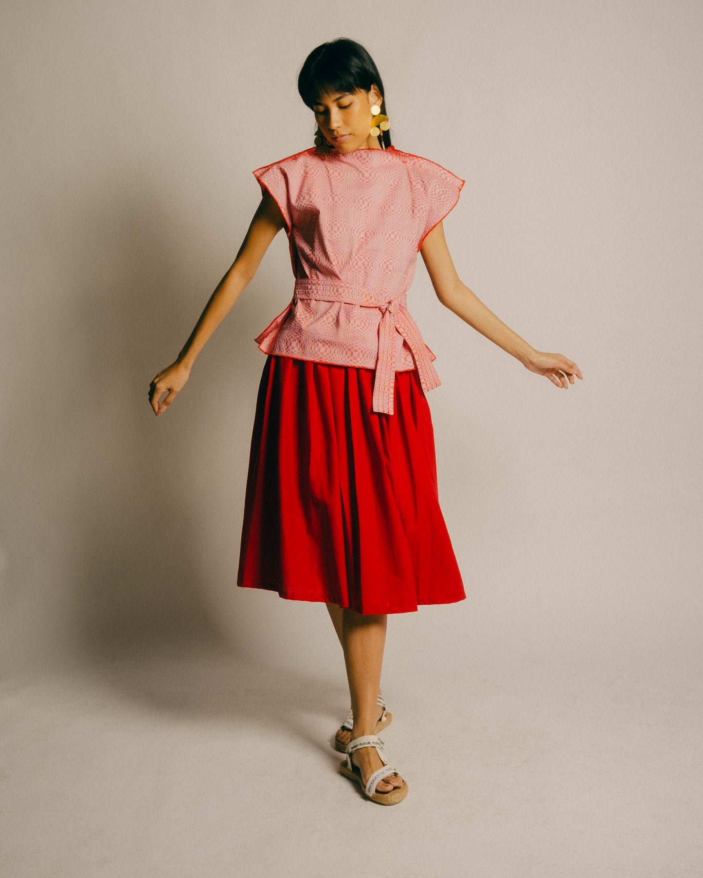GLORIA skirt - Maroon