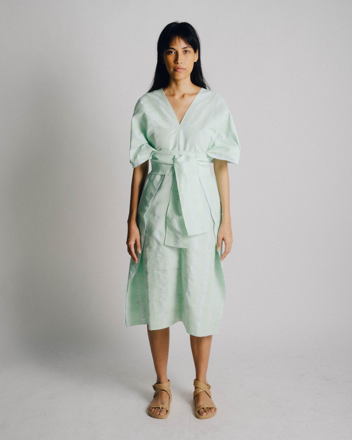 Judy 2.0 Dress - Lime Geometry