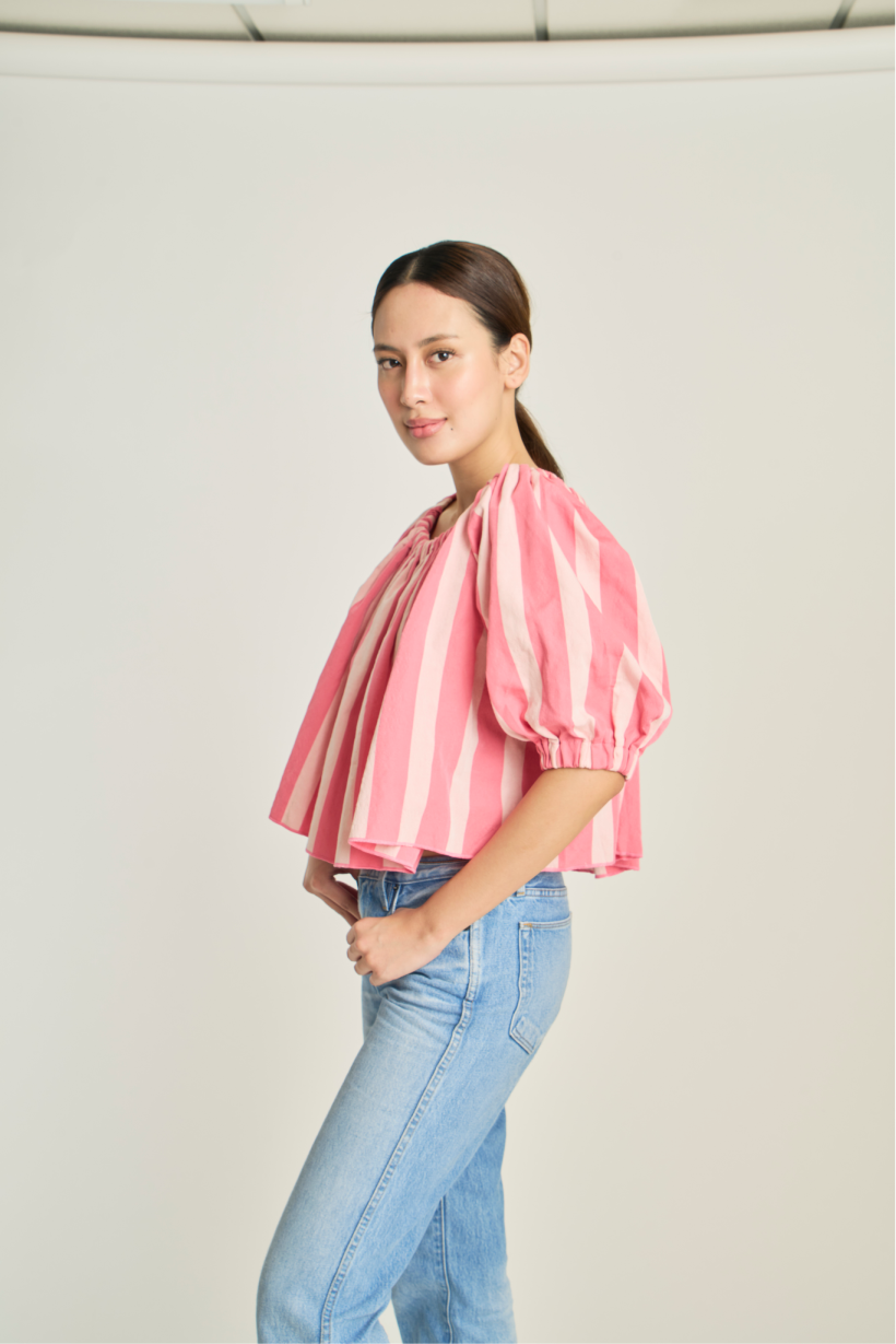 Nugget Top - Candy Stripe