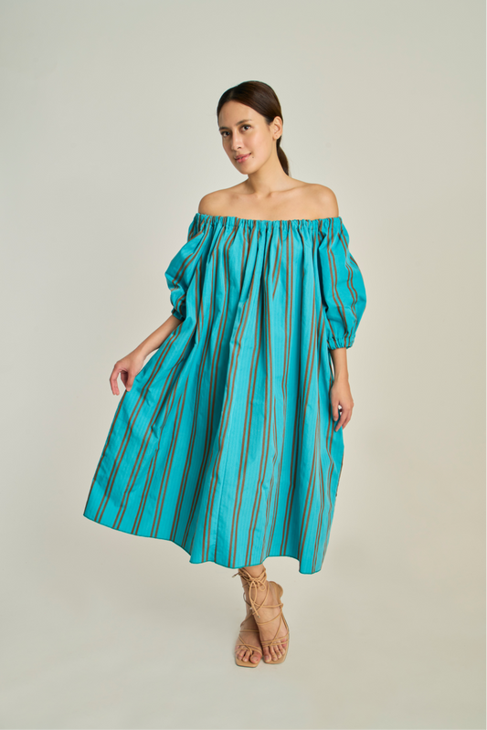 Pebble Dress - Sky & Land